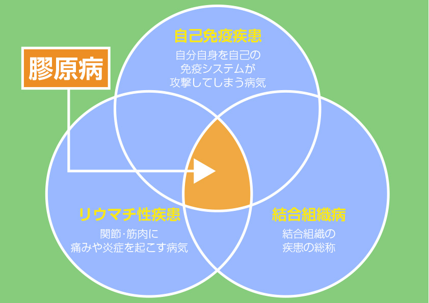 膠原病の位置づけ